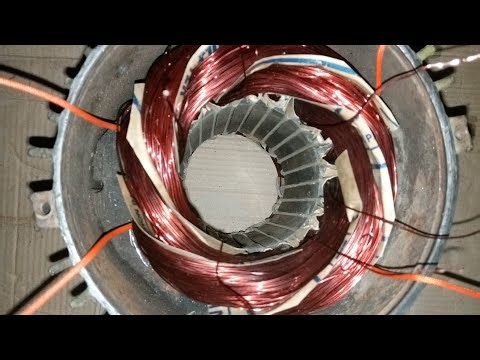 3 Phase Water pump Motor Winding Connection || 3 phase motor connection three phase motorconection