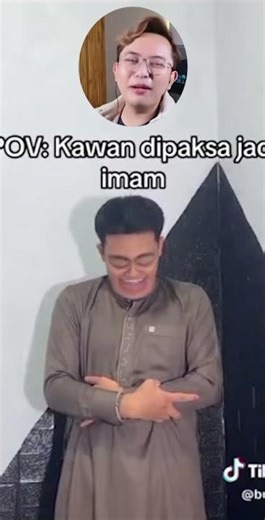 Pov Teman Jadi Imam Sholat!!😂🤣