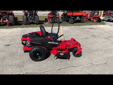 New For 2024 Gravely ZT 34 Residential Zero Turn Riding Lawnmower 34" Cut Kawasaski V-Twin 915288