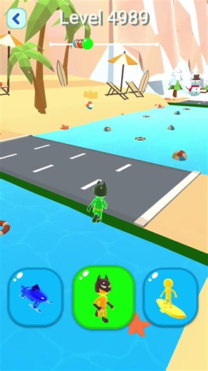 🔥 Shape - Shifting & Transform The Character 👀 Level - 4989 #shapeshifting #gameplay #shorts #viral