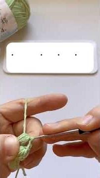 Simple Yarn Tension Crochet Ring