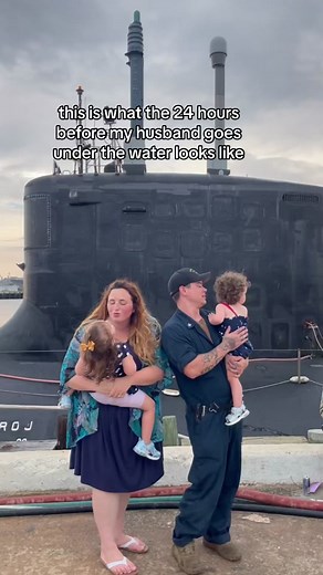 Does your family have any pre-deployment traiditons? In honor of 300k followers, i’m re-posting some of my deployment videos 🫶. Even though this was less than a year ago, my babies look so small 😭 #military #miktok #deployment #milso #milspouse #submarinefamily