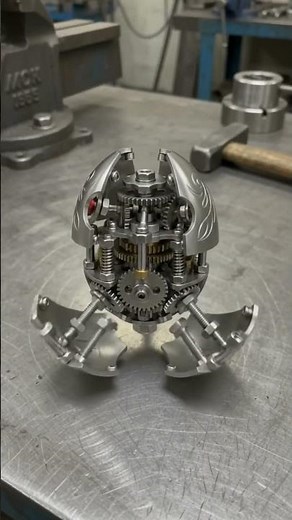 This Metal Egg Transforms Into a Mechanical Chicken! 🥚🤖🐔