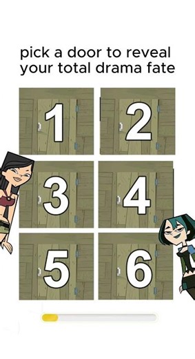 Which Door Did You Pick? #totaldramaisland #challenge