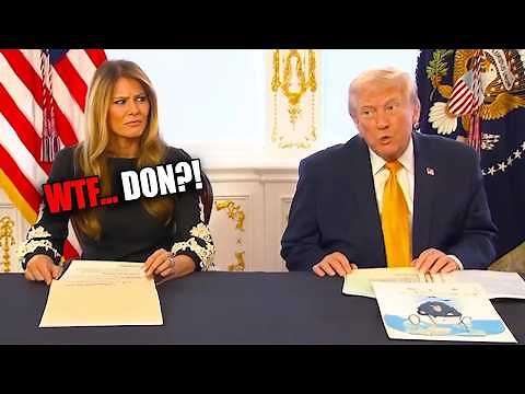 WTF?! WATCH MELANIA'S FACE as Trump SAYS THIS in Public!