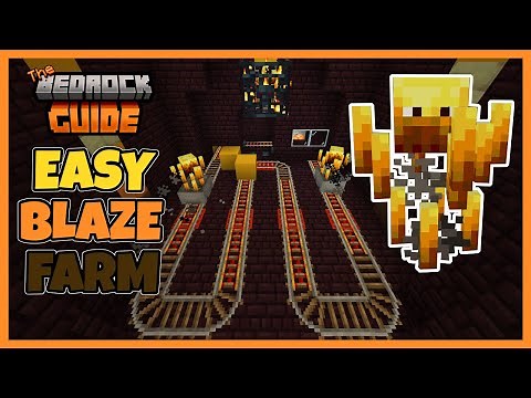 Blaze Farm 1.19 - Minecraft Bedrock!