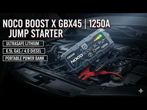 NOCO Boost X GBX45 Review – Best Portable Jump Starter for Cars?