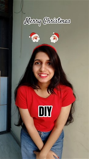 Christmas Special Hairband DIY #shorts #yt #diy #missagrawal
