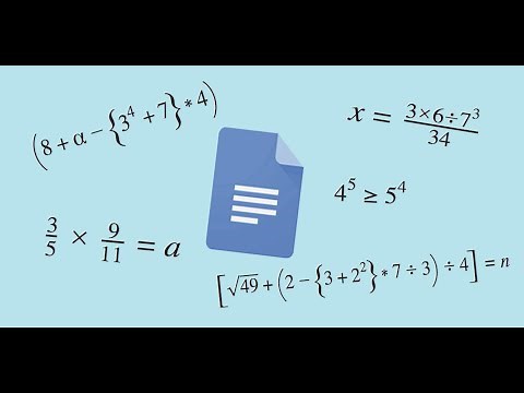 How To Write Math Equations On Google Docs | Paka Tutorials
