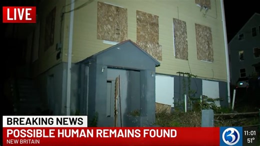 Human remains found in container outside condemned Conn. building: cops