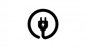 Animated Electric Plug Icon Alpha Channel Stock Footage Video (100% Royalty-free) 3480023163 | Shutterstock