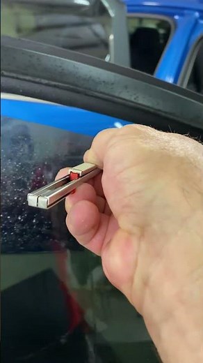 How to create at micro edge on roll up window in when tinting cars!