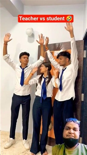 teacher vs student 🤣 | school masti 😉 | #comedy #school #techers