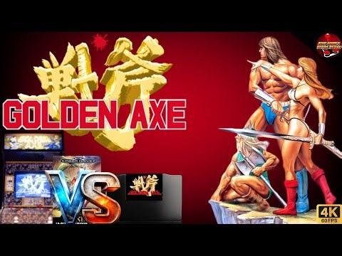 Golden Axe Showdown - Complete Neo Geo Review & Comparison 4K/60FPS #goldenaxe #neogeo #arcadegames