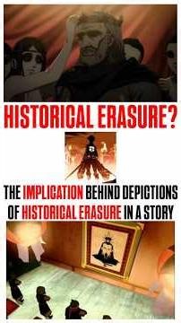 The implication of historical erasure in a story | #avatarthelastairbender #attackontitan