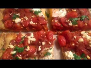 SHAKSHOUKA PIZZA with Spicy Tomato Sauce