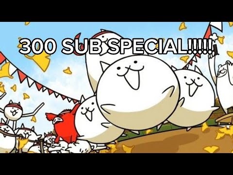 (300 SUB SPECIAL) 15 FREE HACKED BATTLE CATS ACCOUNTS GIVEAWAY