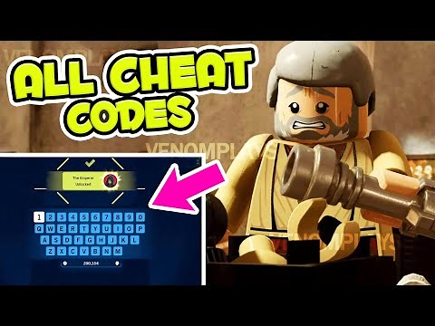 LEGO STAR WARS SKYWALKER SAGA CHEAT CODES - EXCLUSIVE Unlock Codes! SECRET CHARACTERS