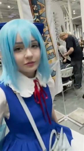 Правда глаза режет #cirno #cosplay #touhou #touhoucosplay