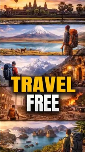 TOP 5 cheapest countries for backpackers.