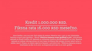 14 reactions | Uz Addiko kredit za refinansiranje, krenite ispočetka...