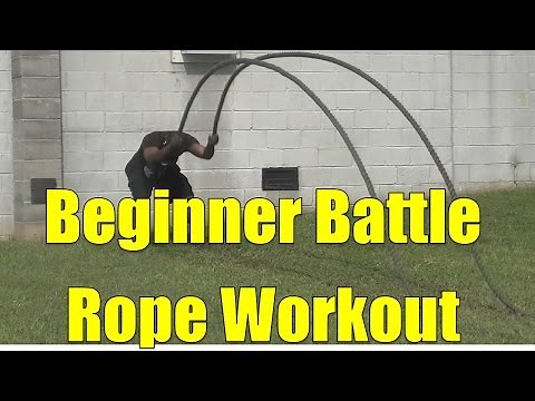 Beginner Battle Rope Workout