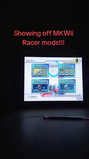 Yep got this show some of these cool character mods for MKWii!!! Fun Fact Both of these characters were going to be in this game but were scrapped!!! #mariokartwii #wii #mods
