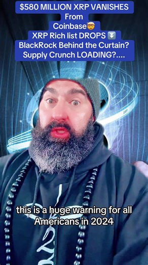 $580 Million XRP Vanishes from Coinbase: What Happened?