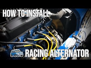 How to Install - Lightweight Racing Alternator