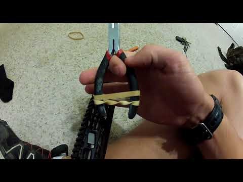 How to adjust your AR15 front sight with common tools