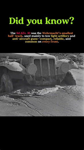 Germany’s Smallest Half-Track: The Sd.Kfz. 10 Explained