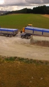 Reckless caravan cuts off trucker on steep mountain road | Outback Truckers