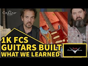 What We Learned Building Thousands of Fender Custom Shop Guitars