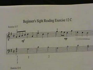 Piano Sight Reading Exercises for Beginners