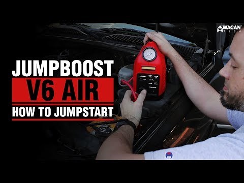 JumpBoost V6 Air - How to Jump Start a car (#7550) - How to use! Wagan Tech