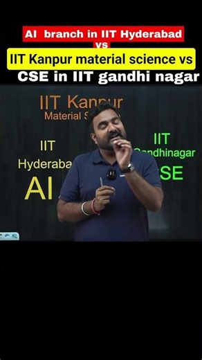 IIT Hyderabad AI Placement Reality vs IIT Kanpur Material Science