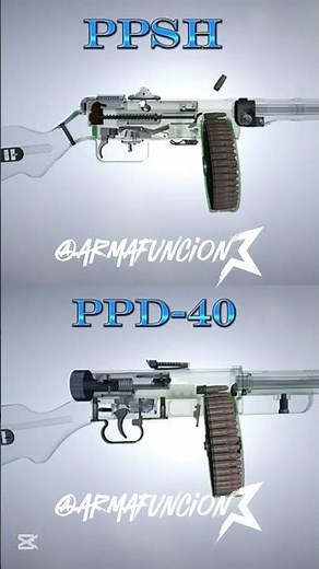 💥 PPSh vs PPD-40: 🔫 | Soviéticos ⚡ #armafuncion #usa
