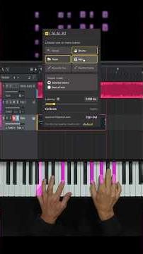 How to find any song by ear #shorts #pianotutorial #musicproduction #learnpiano #piano #lalalai