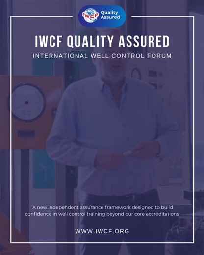 IWCF on Instagram: "Developed to uphold consistently high standards.✅⁠ ⁠ IWCF’s Quality Assured framework offers independent endorsement for well control training beyond our core accreditations. It helps training providers and employers ensure programmes are relevant, effective, and aligned with industry best practice.📚⁠ ⁠ Quality Assured covers four key training categories:⁠ ⁠ • Specialist topics⁠ • Operationally embedded training⁠ • Training on specialist equipment⁠ • Continuous learning mech