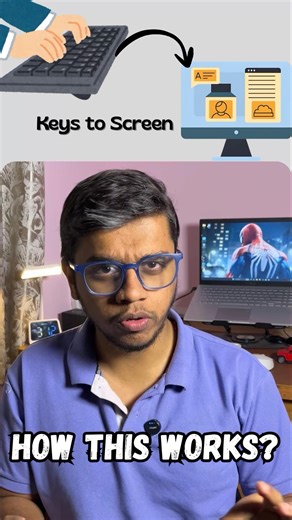 How Does Keyboard Actually Work 🤔? Bro’s Tech Tv #brostechtv #keyboard #tech #ytshorts #working