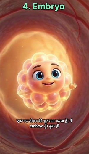 Human Embryology In 30 Sec #shorts