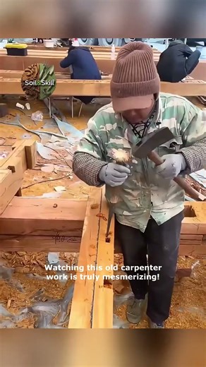 An Old Carpenter s Day Craftsmanship You Won t Believe!