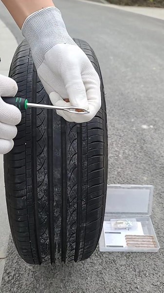 How to use tire repair plug kit?