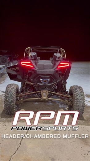 BEST exhaust setup for your RZR Pro R | RPM Powersports Chambered Muffler and Header