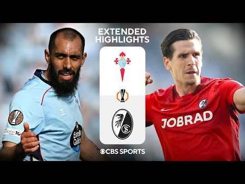 Celta vs. Freiburg: Extended Highlights | UEL Quarterfinals - Leg 2 | CBS Sports Golazo