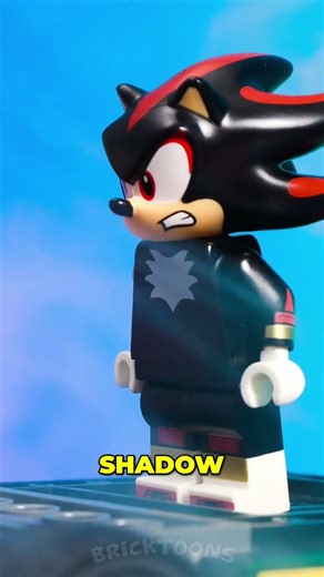 LEGO Sonic vs Shadow: Epic Street Fight Animation! #shorts