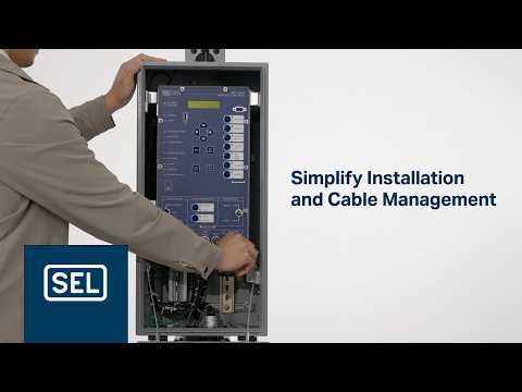 Simplify Voltage Regulator Control Installation With a Preconfigured Enclosure for the SEL-2431