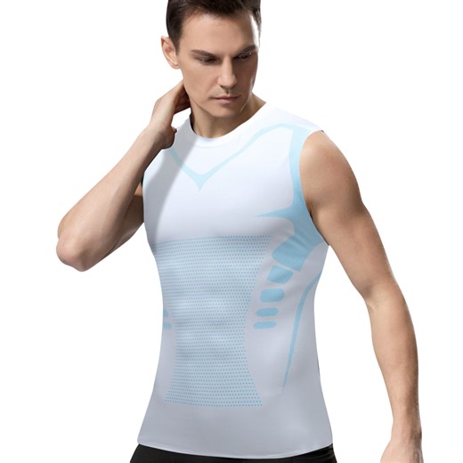 Bargain Ionic Shaping Vest, Guys Men's Chest Gynecomastia Compression Top To Build A Body 2025 New - Walmart.ca