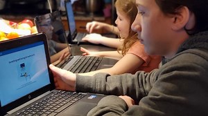 Tech trouble hampers first day of distance learning for some school districts