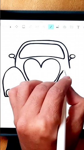 comment dessiner une voiture facile